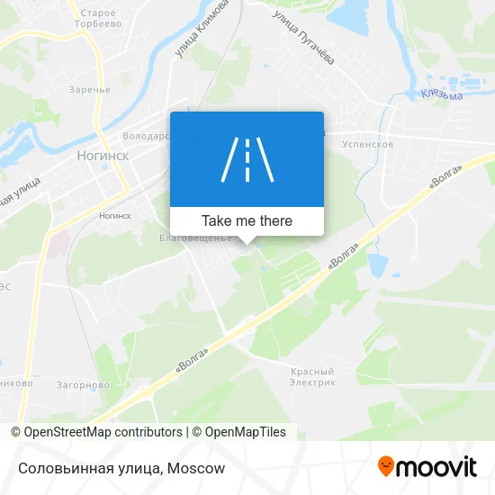Соловьинная улица map