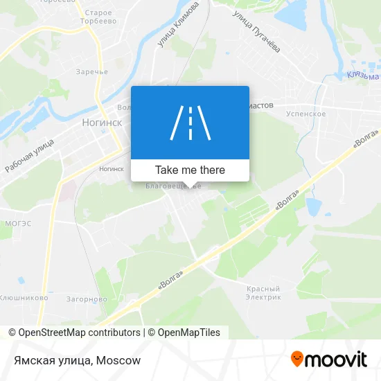 Ямская улица map