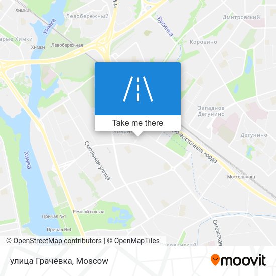 улица Грачёвка map