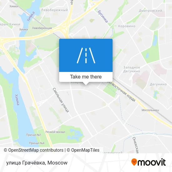 улица Грачёвка map