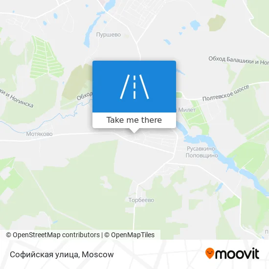 Софийская улица map
