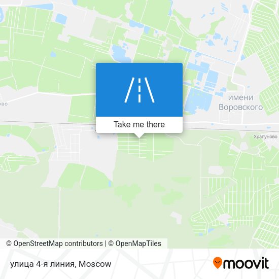 улица 4-я линия map