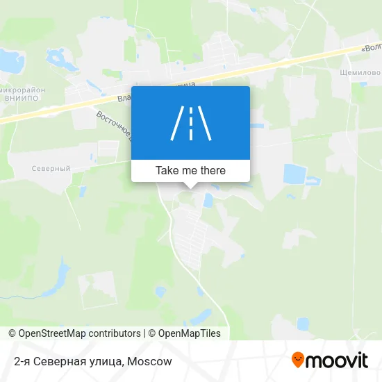 2-я Северная улица map
