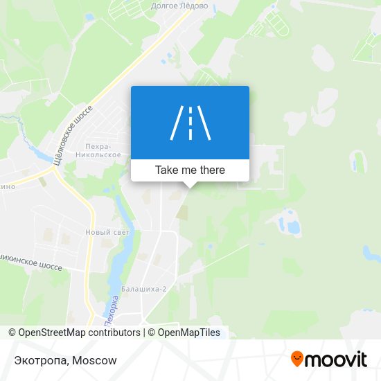 Экотропа map