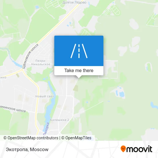 Экотропа map