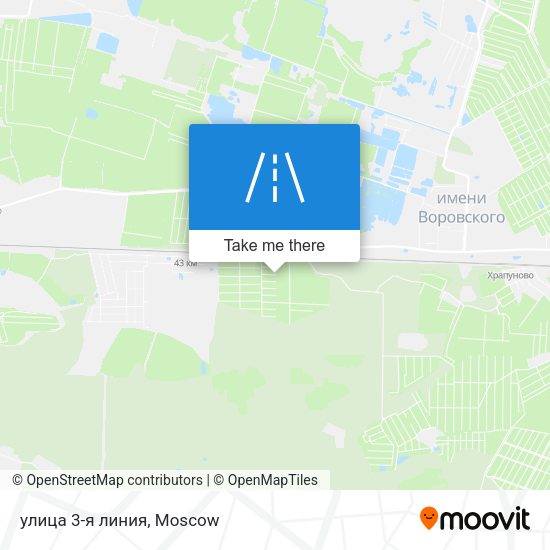 улица 3-я линия map