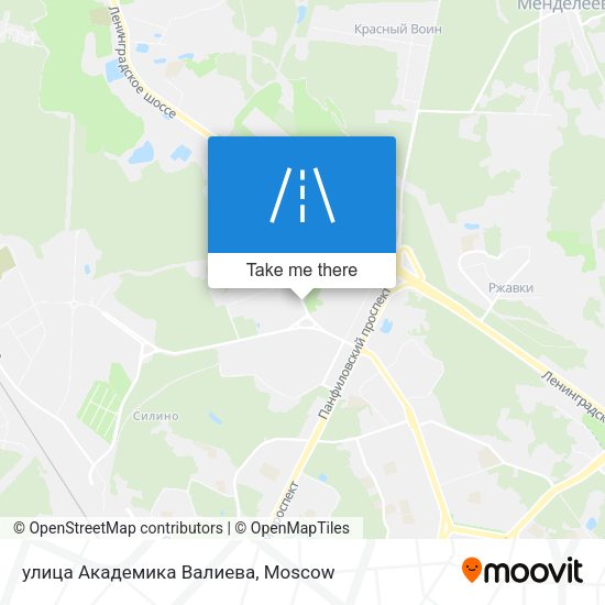 улица Академика Валиева map