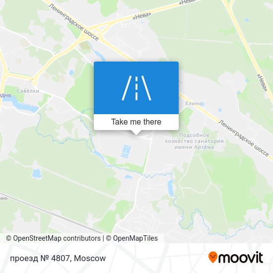 проезд № 4807 map