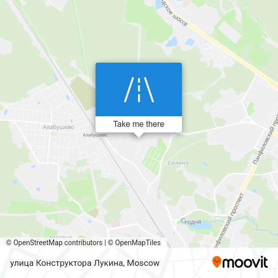 улица Конструктора Лукина map