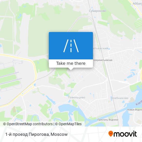 1-й проезд Пирогова map