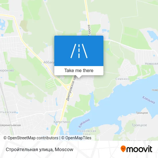Стройтельная улица map