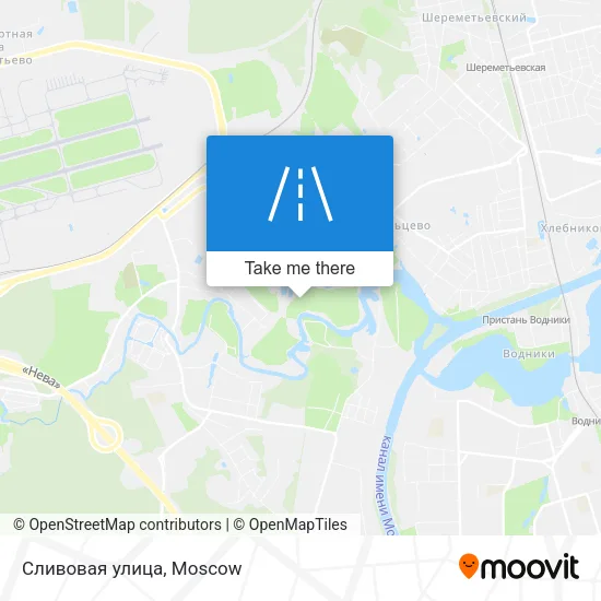 Сливовая улица map