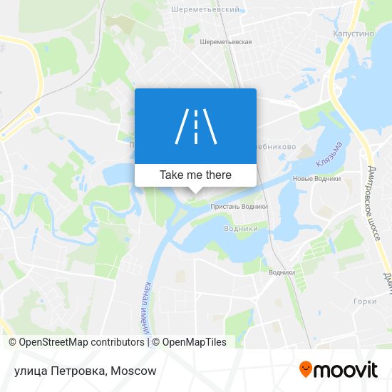 улица Петровка map