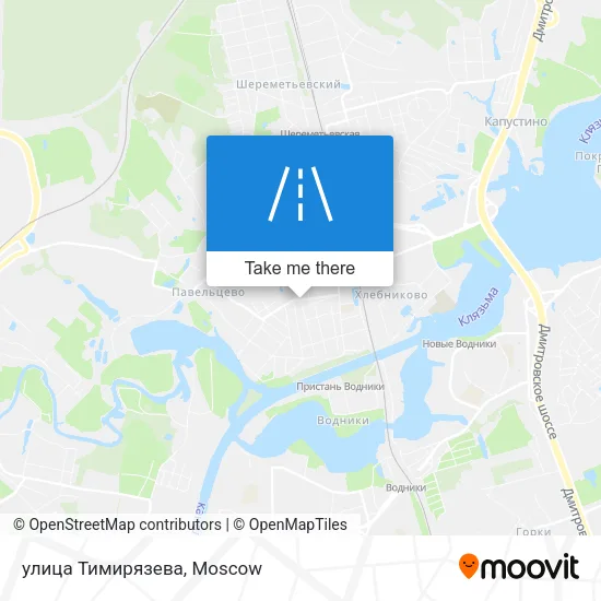 улица Тимирязева map