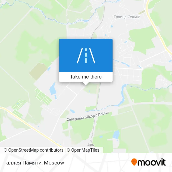 аллея Памяти map