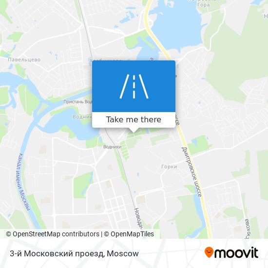 3-й Московский проезд map