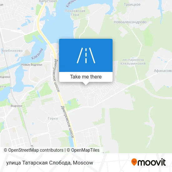 улица Татарская Слобода map