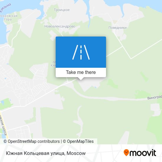 Южная Кольцевая улица map