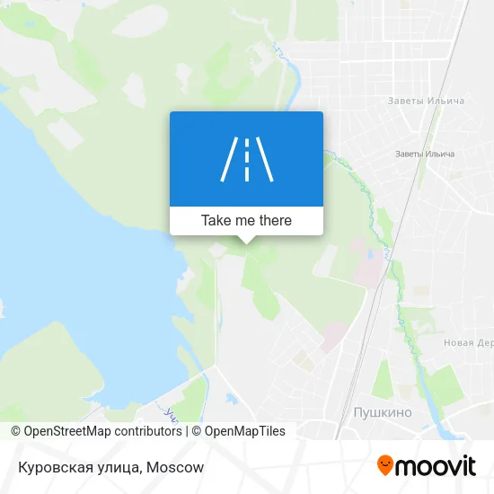 Куровская улица map