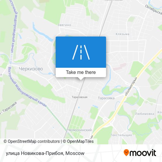 улица Новикова-Прибоя map