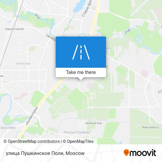 улица Пушкинское Поле map