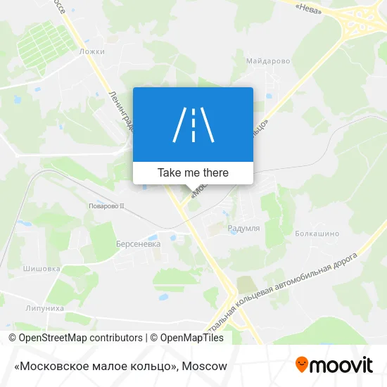 «Московское малое кольцо» map