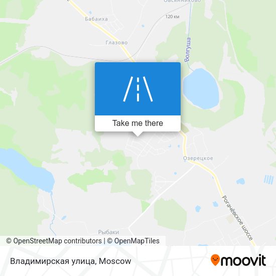 Владимирская улица map
