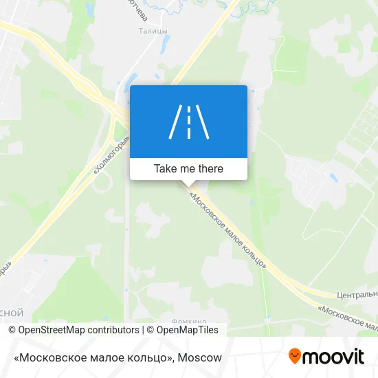 «Московское малое кольцо» map