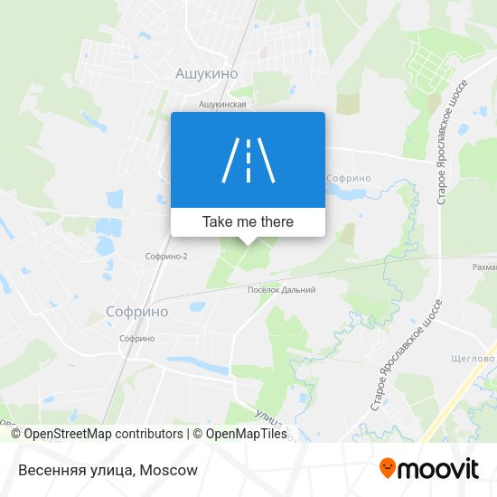 Весенняя улица map
