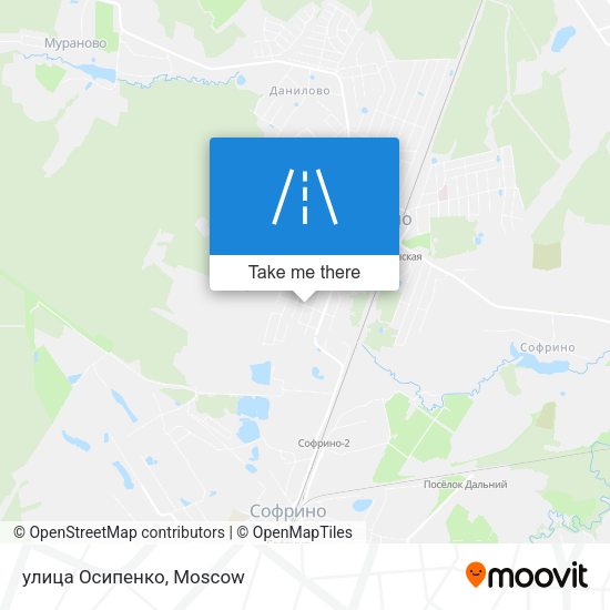 улица Осипенко map