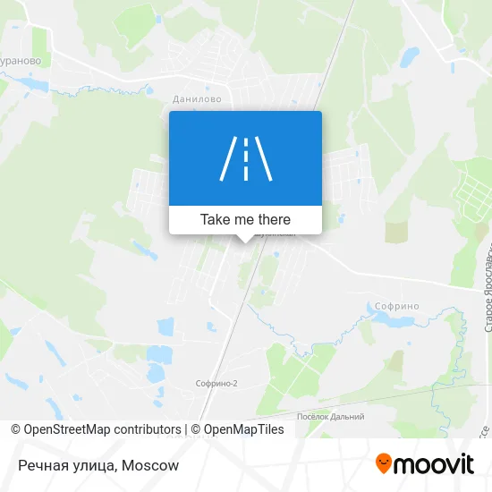 Речная улица map