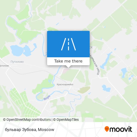 бульвар Зубова map