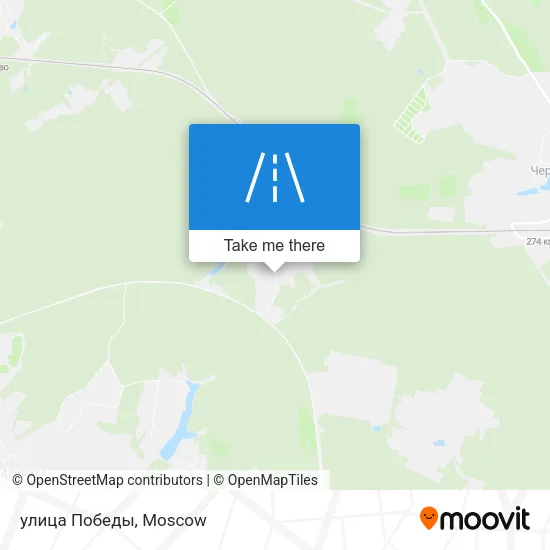 улица Победы map