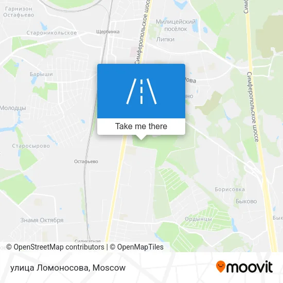 улица Ломоносова map