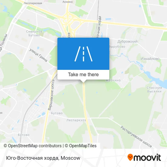 Юго-Восточная хорда map