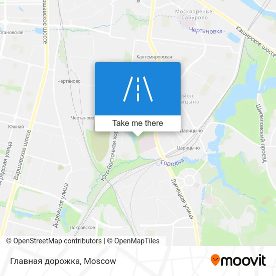 Главная дорожка map