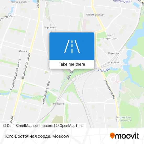 Юго-Восточная хорда map