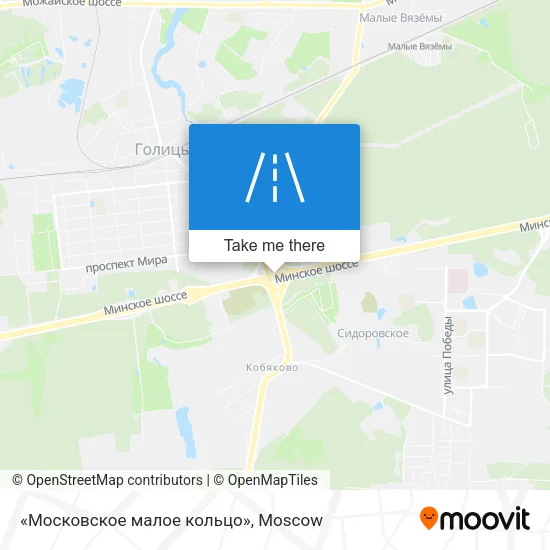 «Московское малое кольцо» map