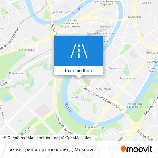 Третье Транспортное кольцо map