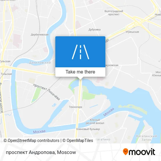 проспект Андропова map