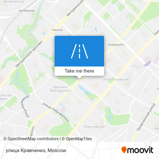 улица Кравченко map