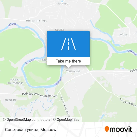 Советская улица map