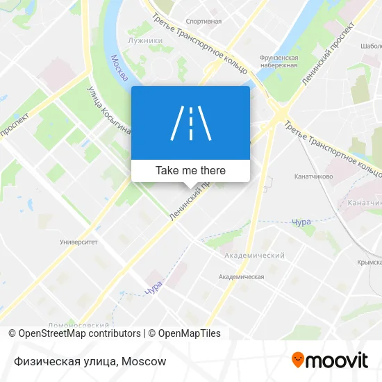 Физическая улица map