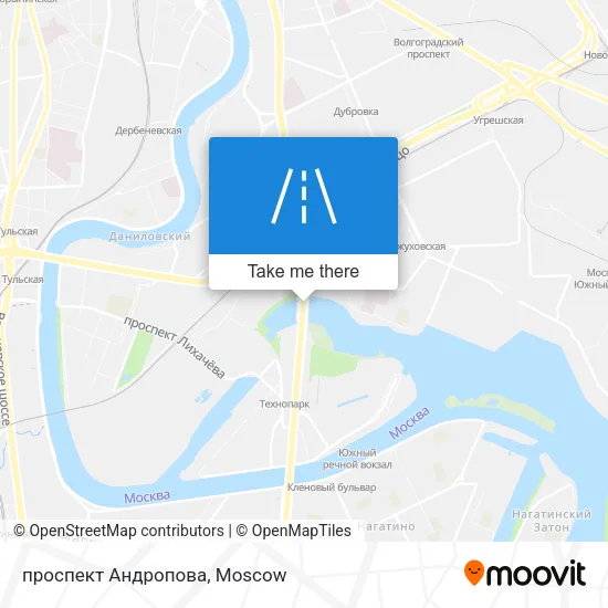 проспект Андропова map