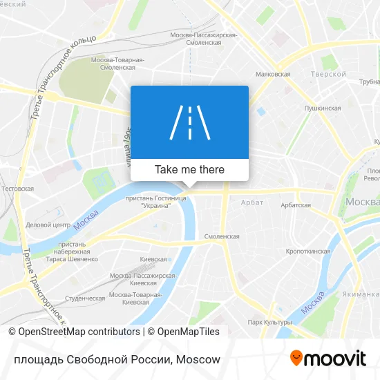площадь Свободной России map