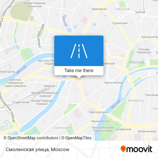 Смоленская улица map
