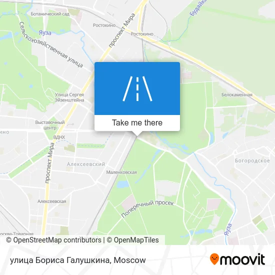 улица Бориса Галушкина map