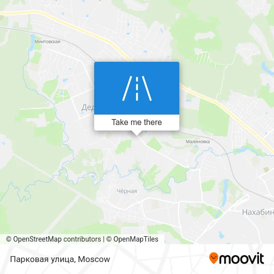 Парковая улица map