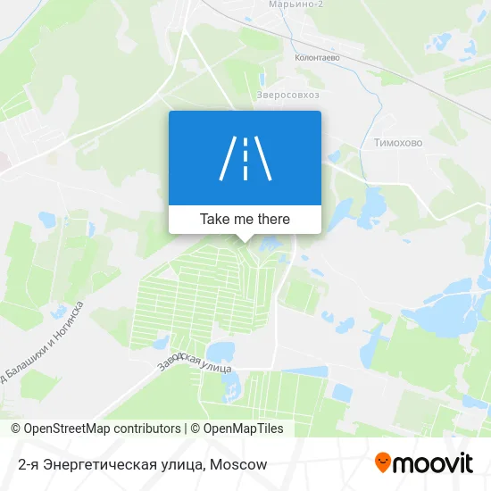 2-я Энергетическая улица map