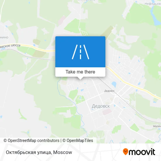 Октябрьская улица map